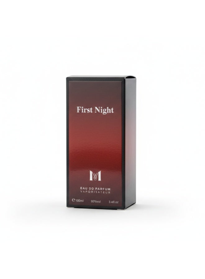 ALFALAJ First Night Parfum for Men – Long Lasting Woody Spicy Eau de Parfum, 100ml - Image 2